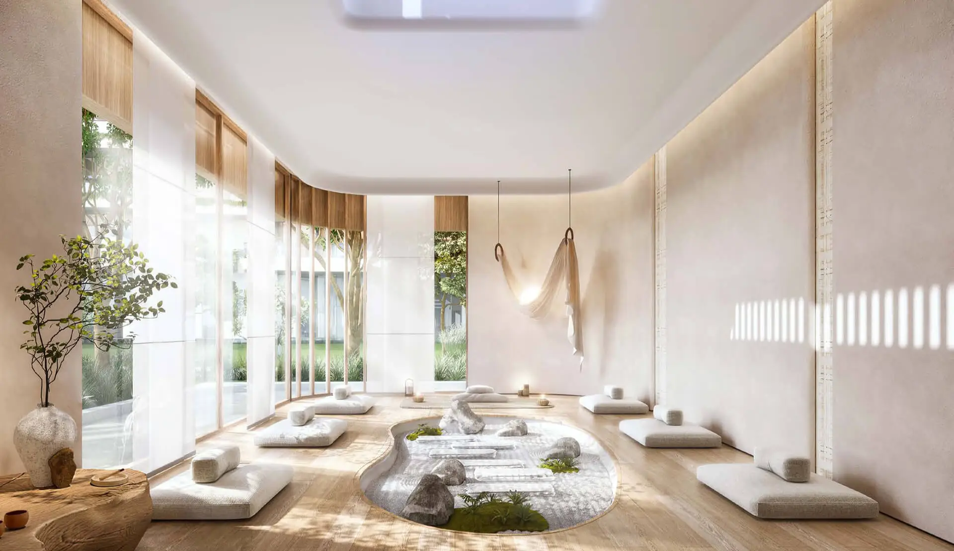 Mind and Body Pavilion at SHA Residences for relaxation and mindfulness.