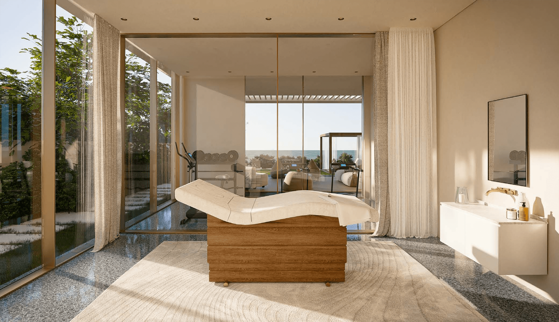 SHA Residences Abu Dhabi SHA Wellness Clinic interior treatment facility