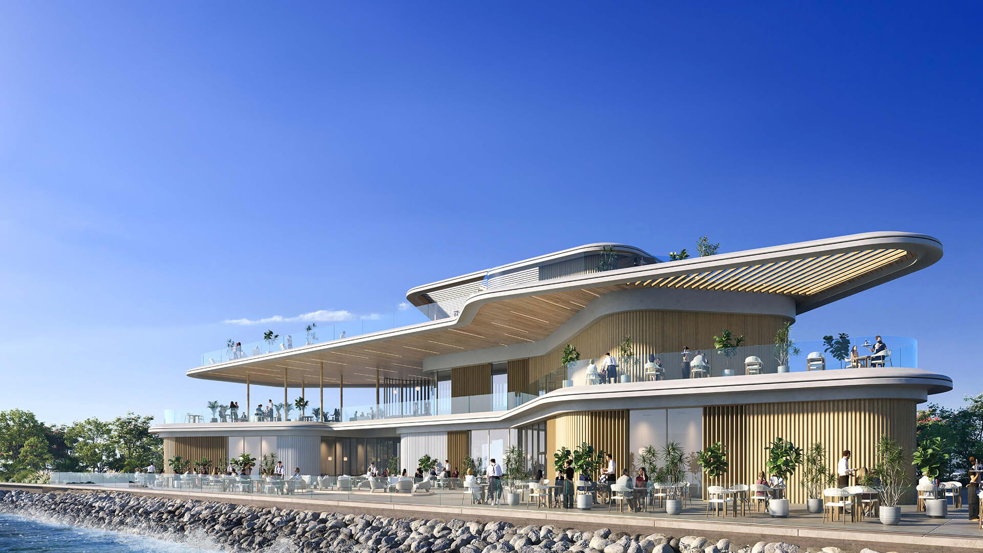 SHA Residences Abu Dhabi wellness lifestyle pavilion on the waterfront